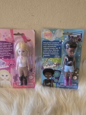Friends Forever Club Addison Horseback Rider & Makayla Music Set of 2